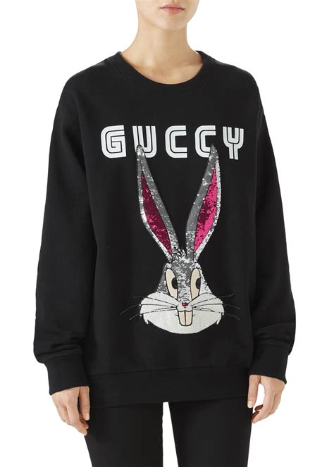 gucci bugs bunny shirt price|Gucci Bugs Bunny sweatshirt.